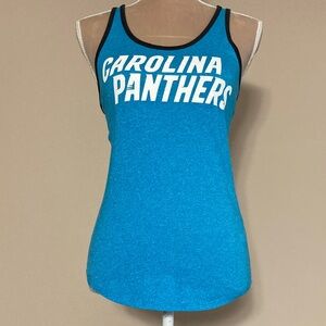 ⭐️⭐️ NFL Carolina Panthers Blue Tank Top with Black Trim